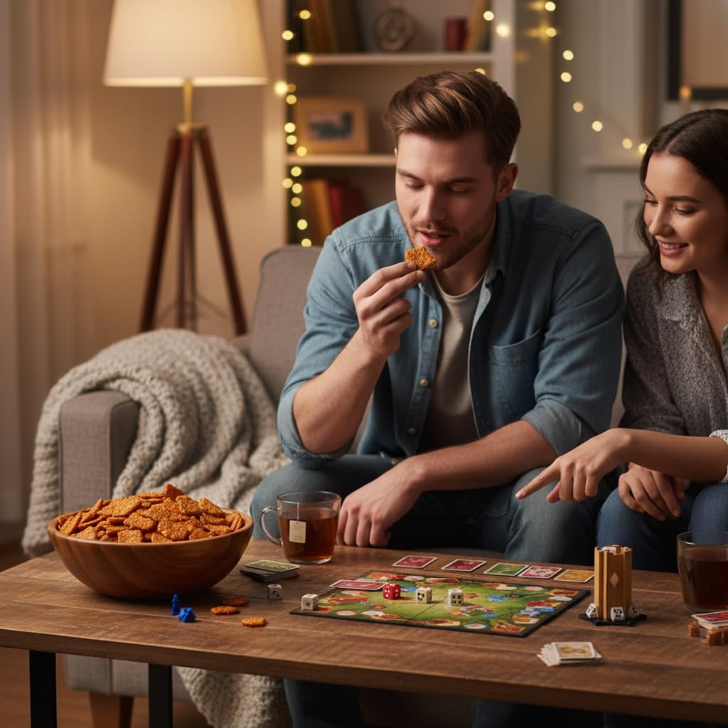Hampton Distribution chips mezcladas con frutos secos en trail mix para agregar crunch