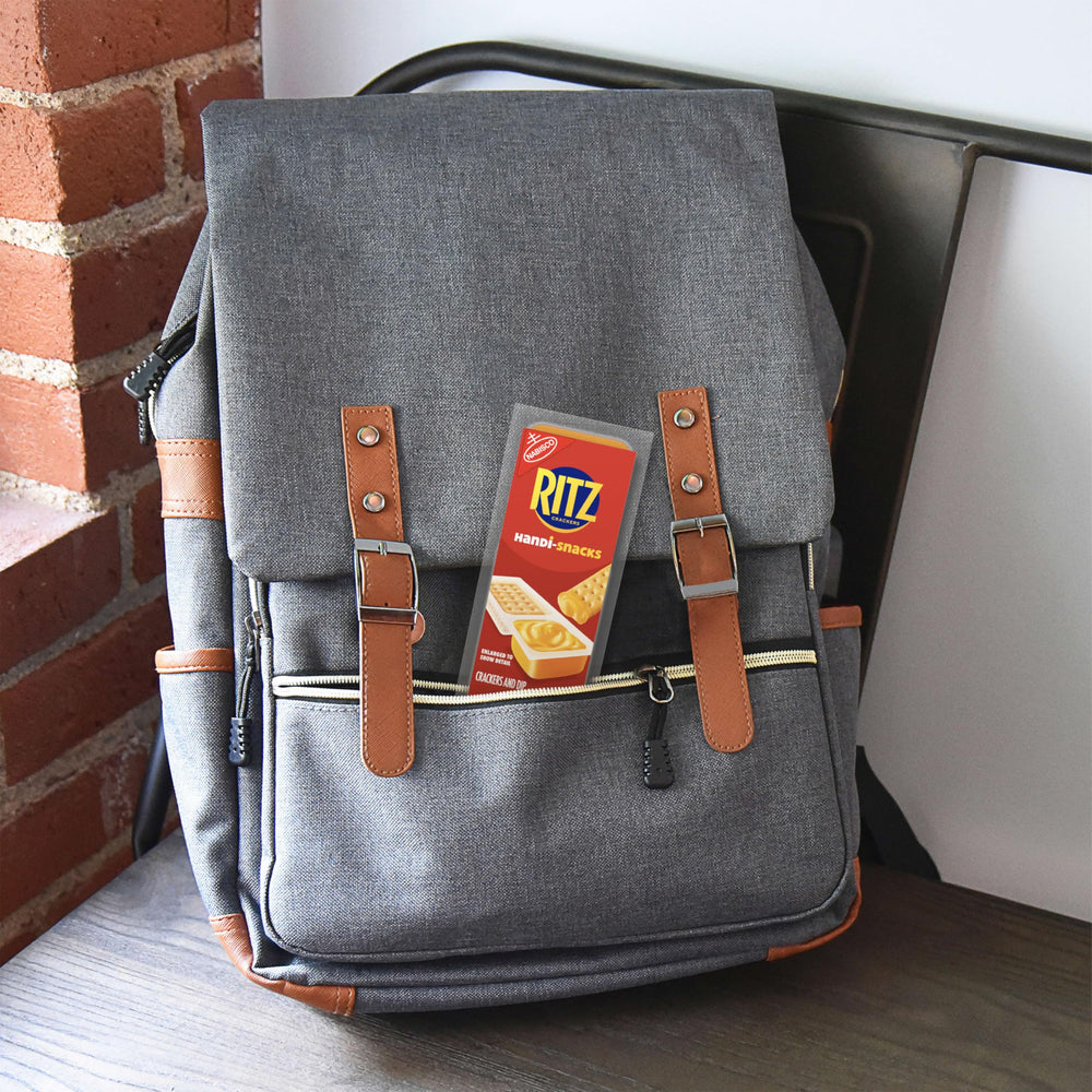 Handi-Snacks RITZ etiqueta nutricional, información clara para el consumidor