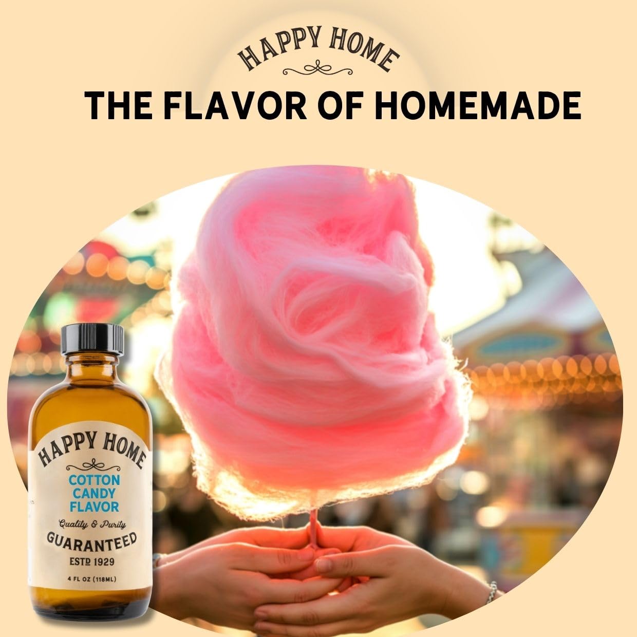 happy home esencia aplicada en cupcake destacando aroma y acabado dulce