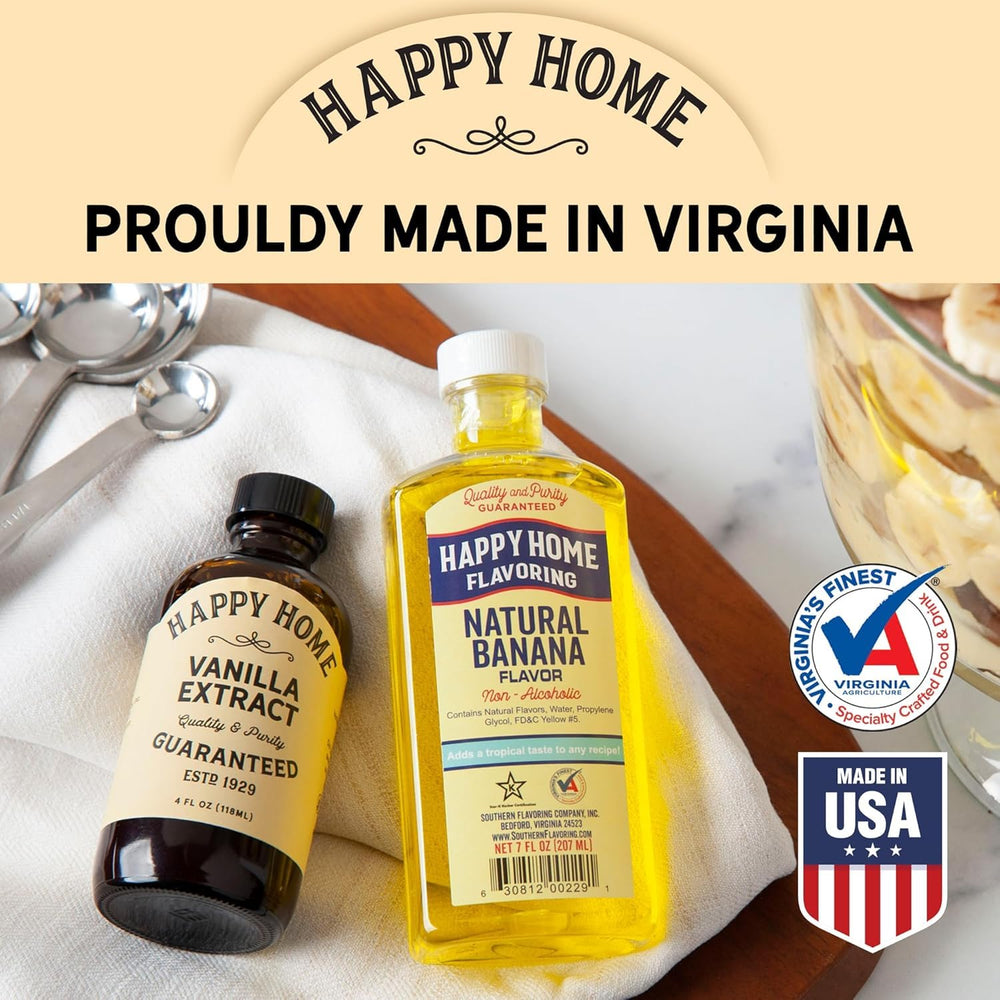 Happy Home frasco con ramita de lima ilustrando sabor natural y frescura