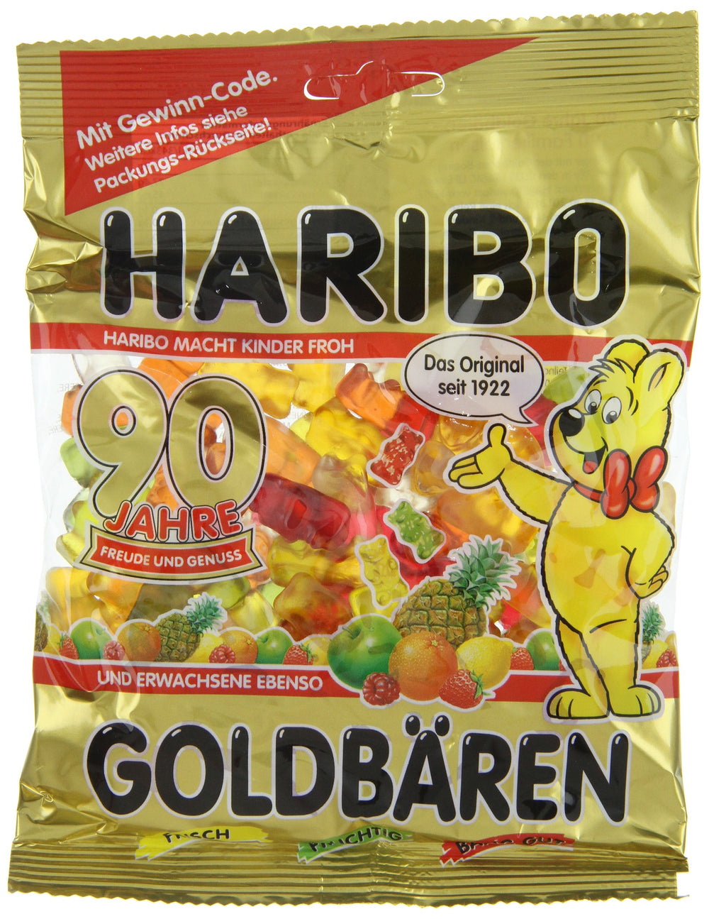 Haribo Goldbaren cuenco en mesa de fiesta, facilita servir y repartir
