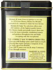 Harney & Sons hojas detalle color y textura para infusionar mejor