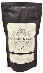 Harney & Sons vista frontal del empaque, conservando frescura y 50 bolsitas