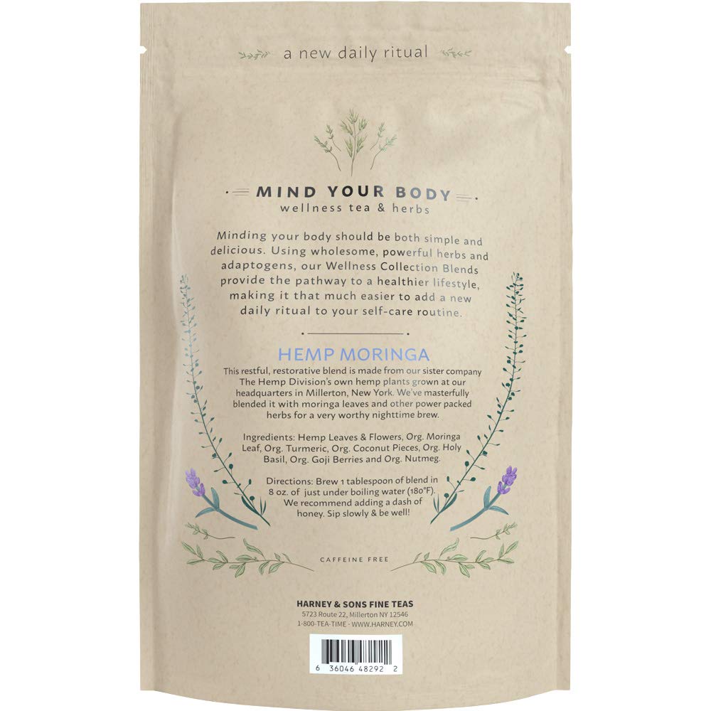 Harney & Sons infusión en taza demostrando color y aspecto reconfortante