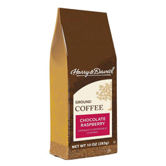 Harry & David bolsa frontal mostrando aroma rico y calidad gourmet