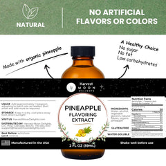 Harvest Moon Delights primer plano de etiqueta legible, beneficio: información clara de ingredientes