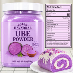 HAVNDRAE textura fina del polvo de ube para mezcla uniforme