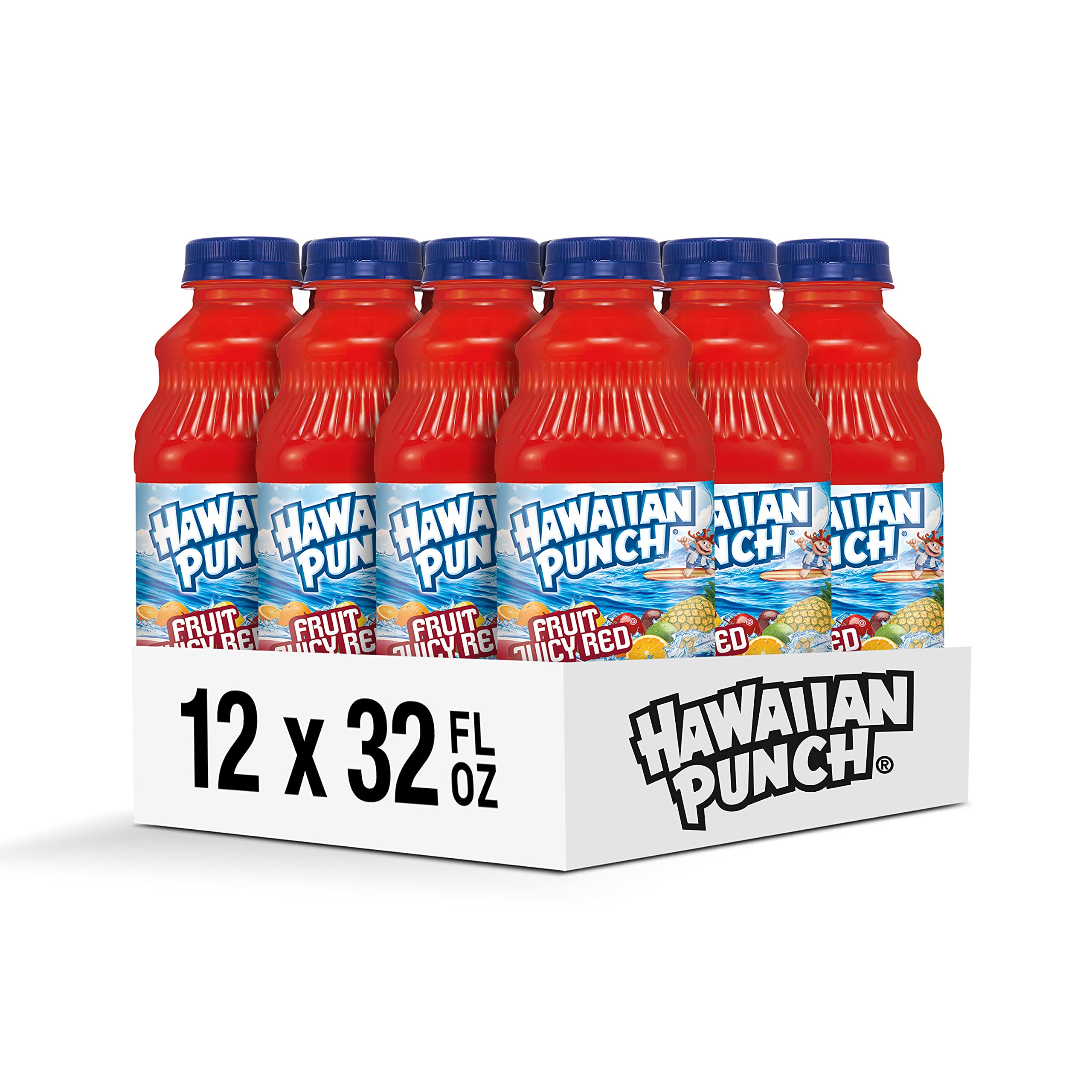 HAWAIIAN PUNCH botella abierta refrigerada lista para servir fría