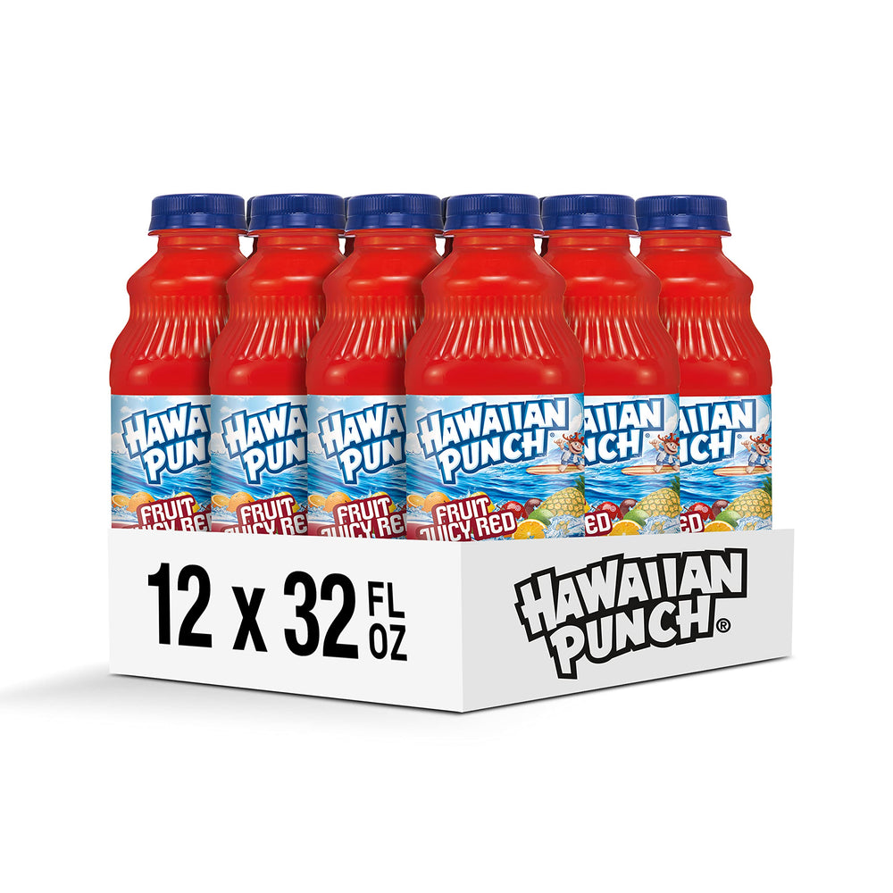 HAWAIIAN PUNCH botella abierta refrigerada lista para servir fría