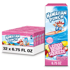 HAWAIIAN PUNCH vista frontal de la caja con diseño vibrante y atractivo