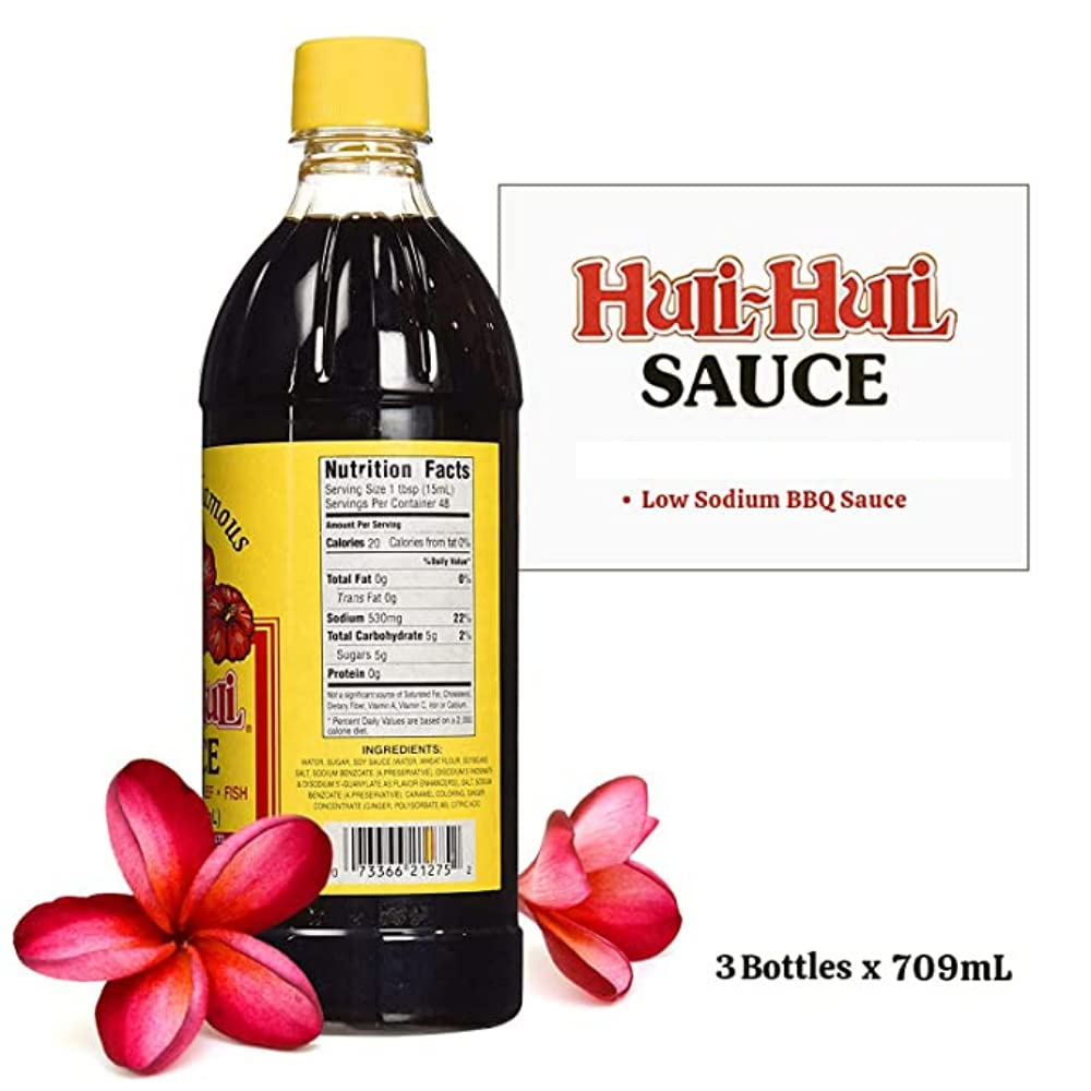 Hawaii's Famous Huli-Huli Sauce detalle de textura y brillo que facilita glaseado