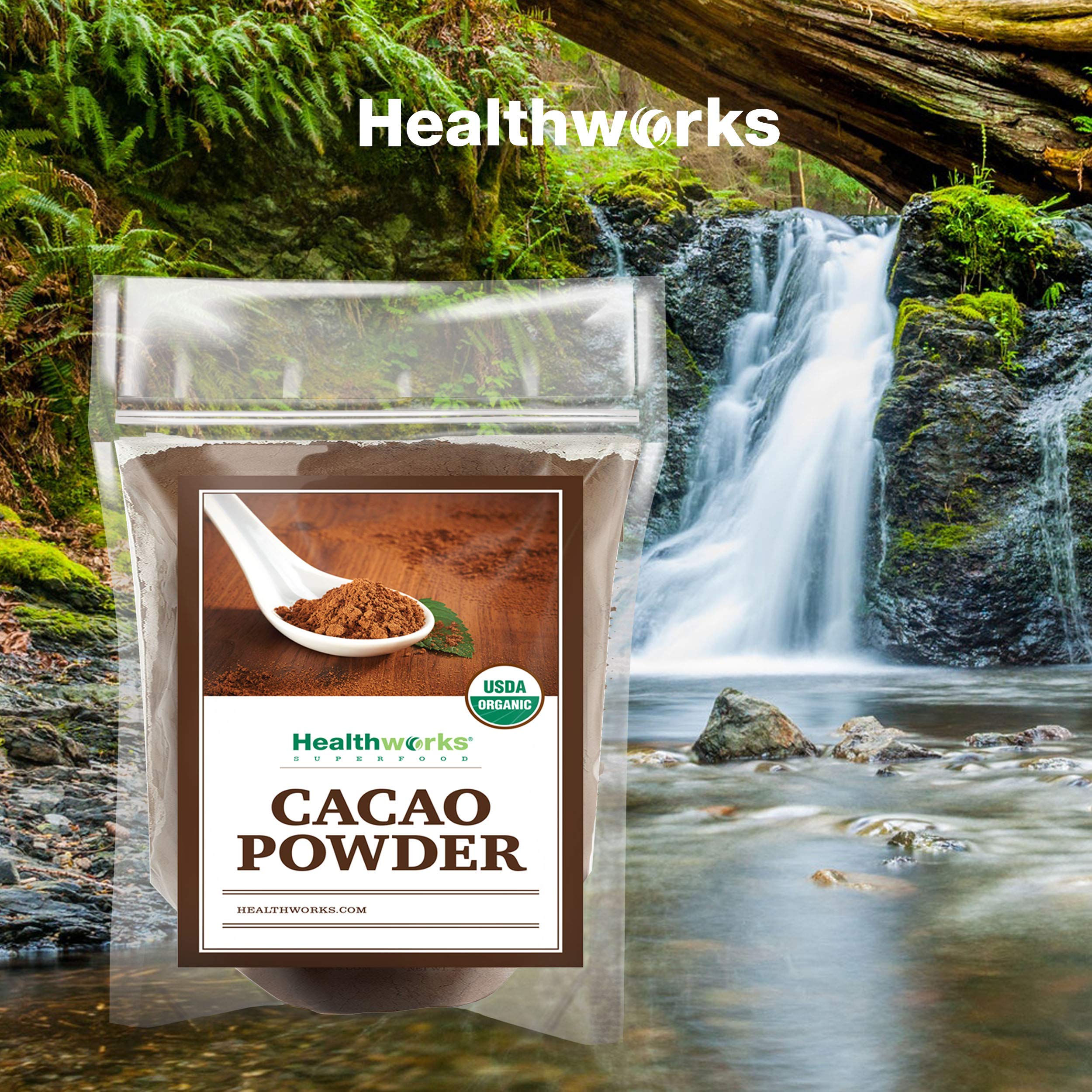 Healthworks Superfoods almacenamiento en despensa, mantiene frescura y aroma