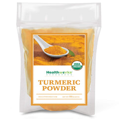 Healthworks Superfoods envase frontal mostrando la etiqueta orgánica y tamaño 2 lb