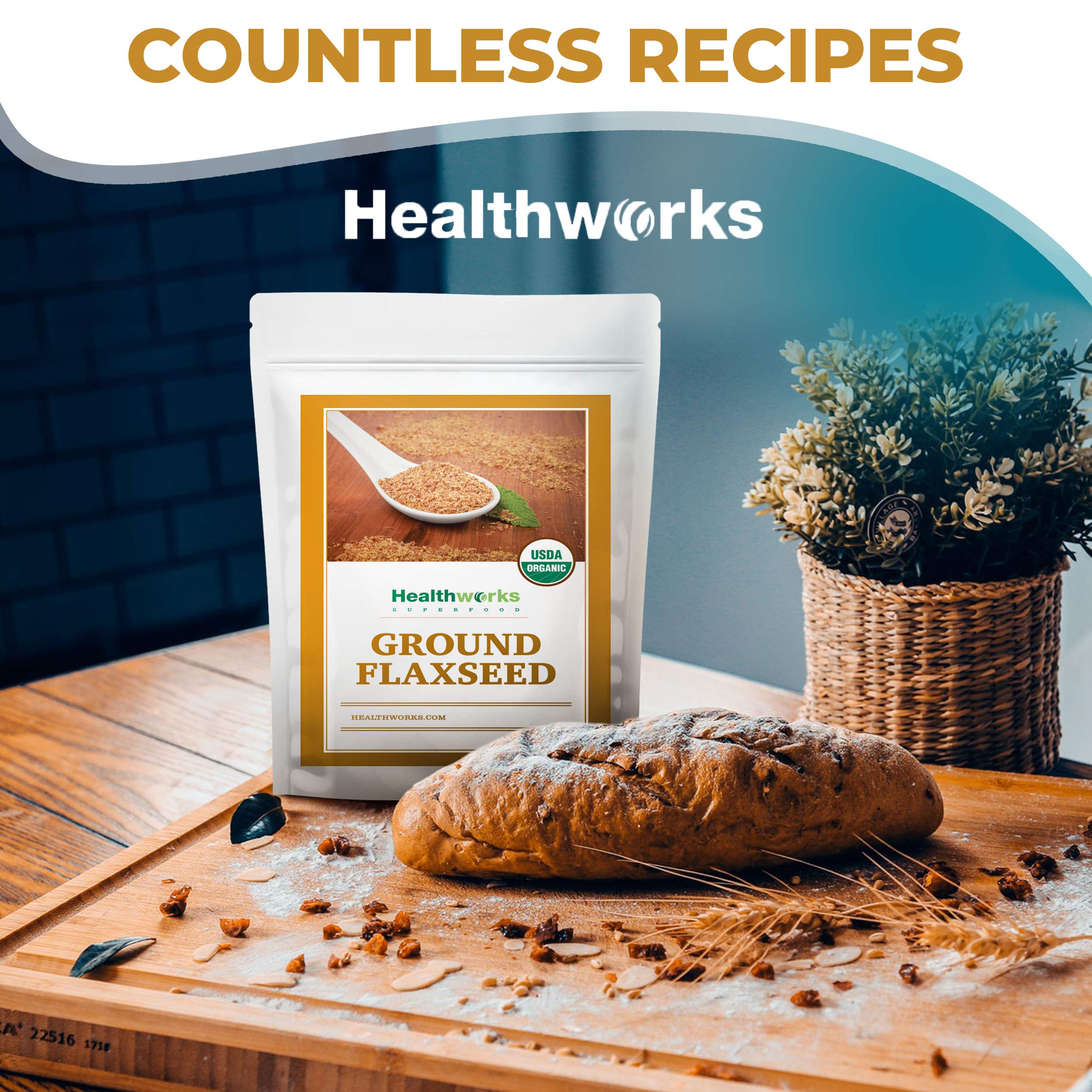 Healthworks Superfoods paquete en despensa estilo vida saludable, almacenamiento fácil
