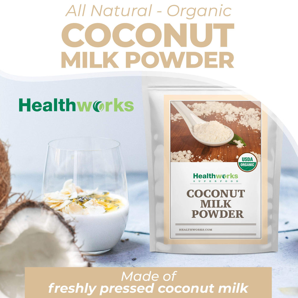 Healthworks Superfoods leche de coco reconstituida en taza, cremosa y sin lácteos