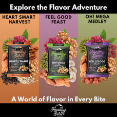 Healthy Earth porción en mano fácil de llevar y consumir