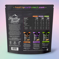 Healthy Earth sobre abierto con textura crujiente y sabor preservado