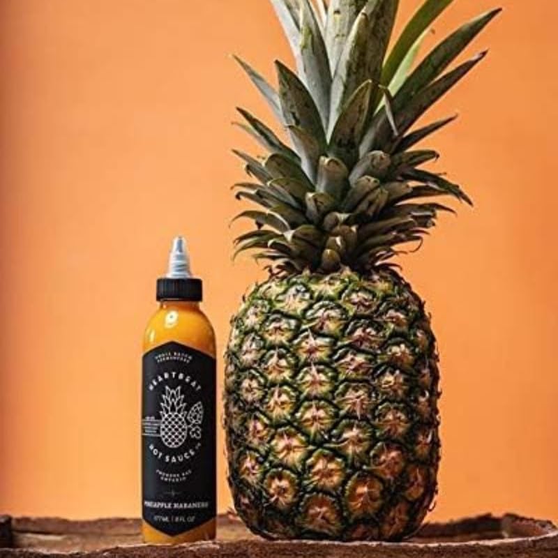 Heartbeat Hot Sauce Co. marinada con salsa para pollo, mejora caramelización