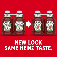 HEINZ ketchup saliendo de la botella exprimible para servicio preciso