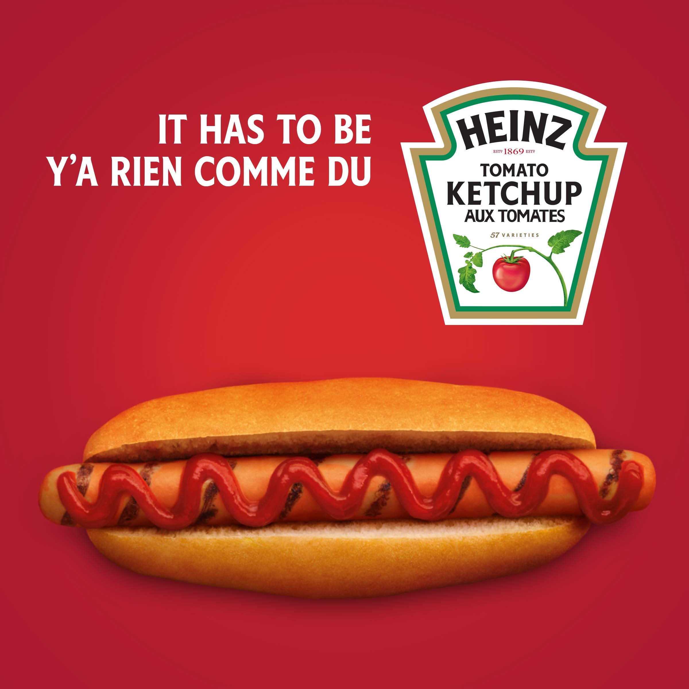 HEINZ tomates maduros que ilustran la base del sabor