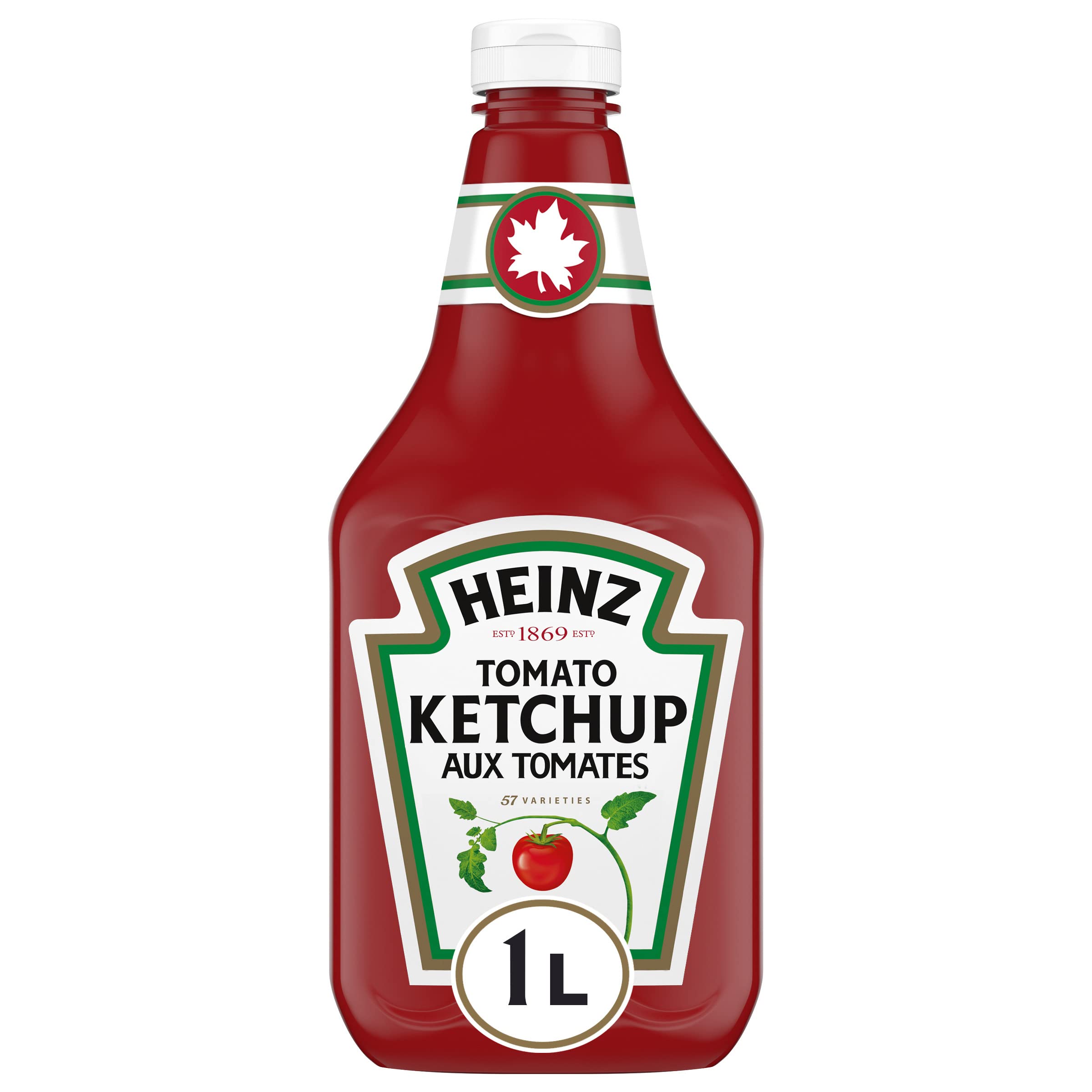 HEINZ frente del envase exprimible, fácil dosificación