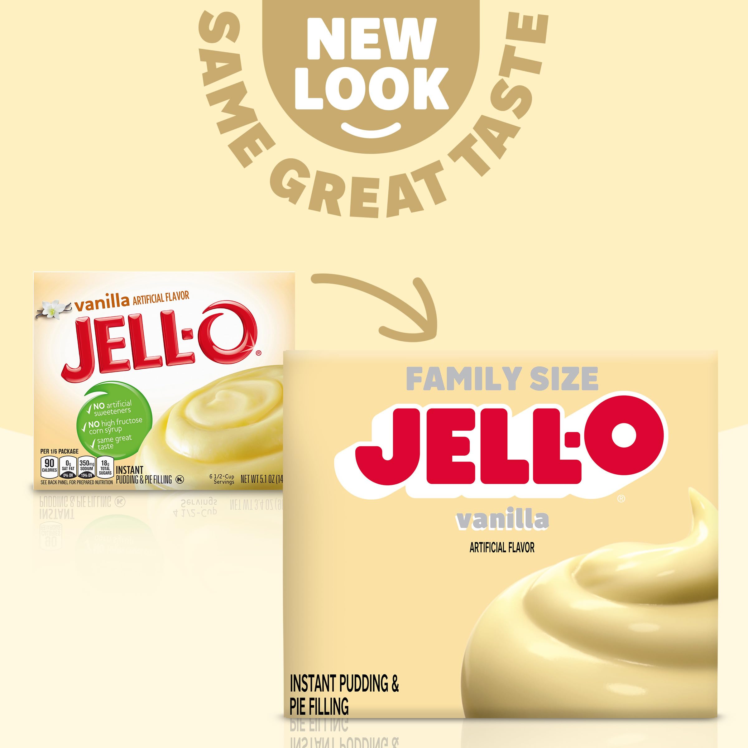 HEINZ Jell-O porciones servidas en copas, presentación atractiva y fácil