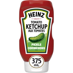 HEINZ botella frente con diseño y fácil exprimido