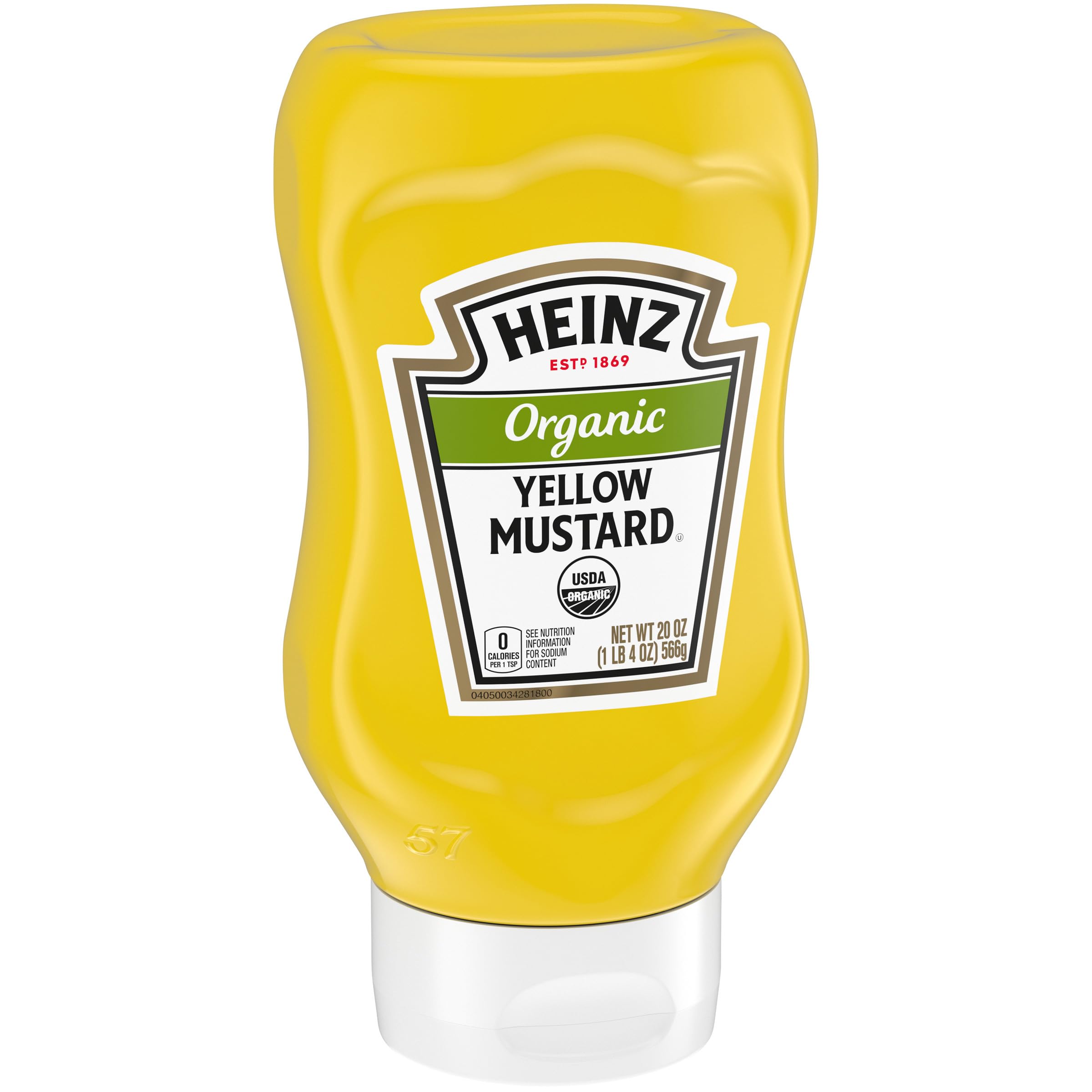 Heinz mostaza en botella junto a hamburguesa realza sabor y uso