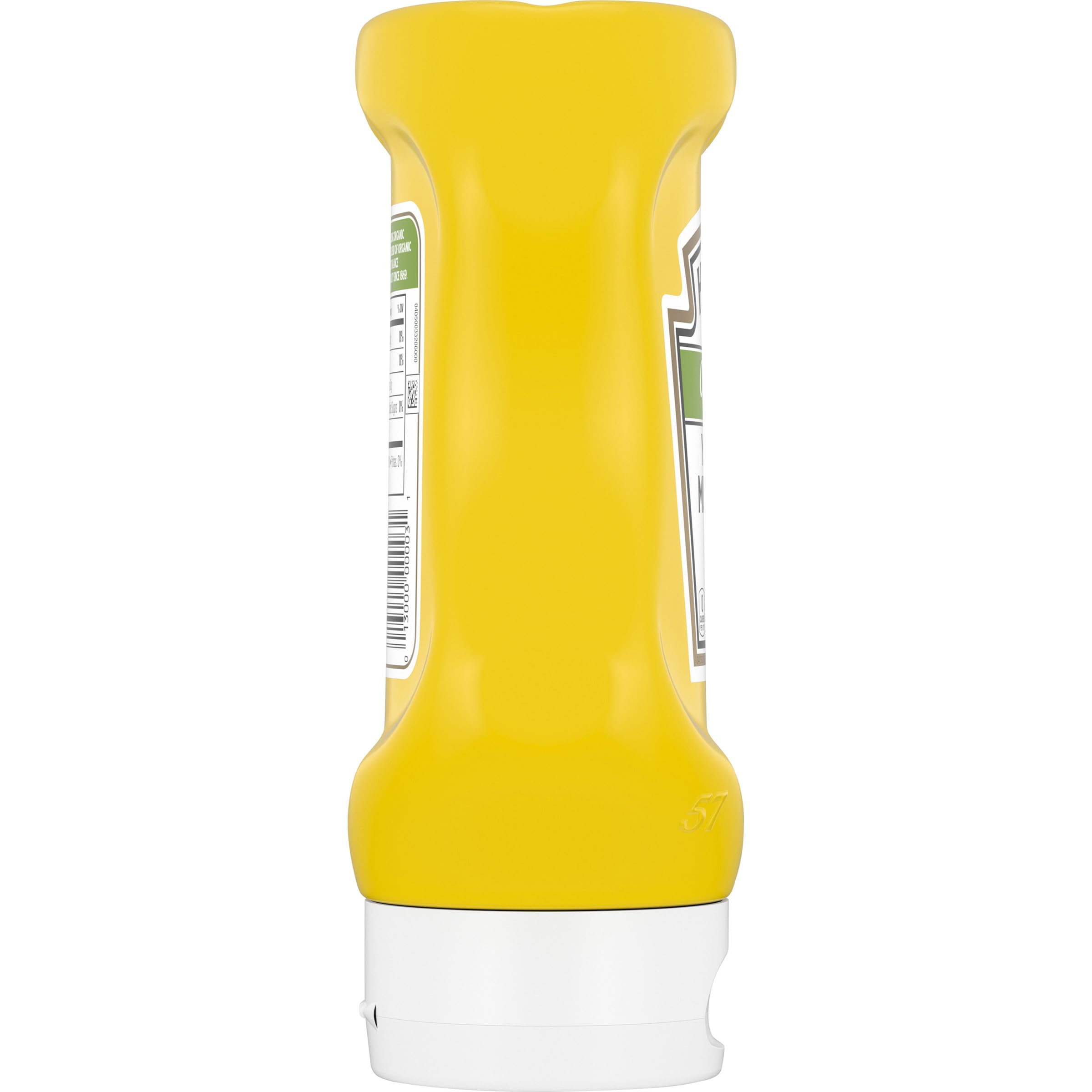 Heinz mostaza semillas de mostaza orgánicas resaltando origen natural