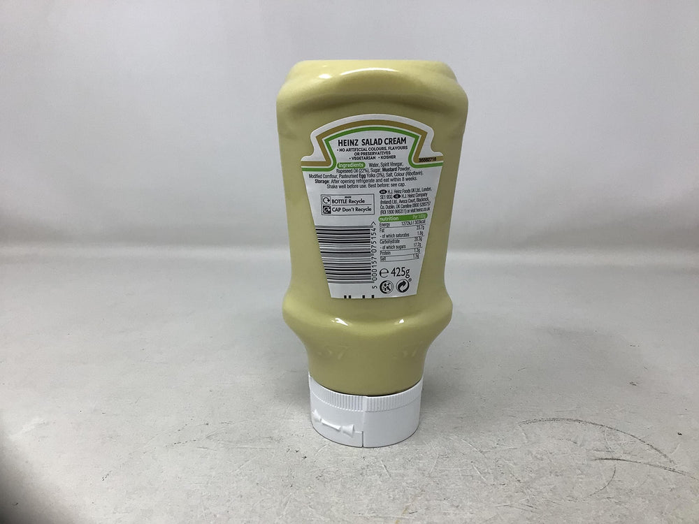HEINZ textura cremosa en primer plano mostrando untabilidad beneficiosa