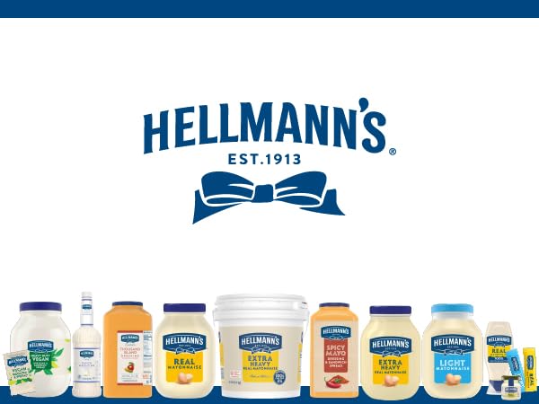 HELLMANN'S etiqueta y lista de ingredientes, información para control de alérgenos