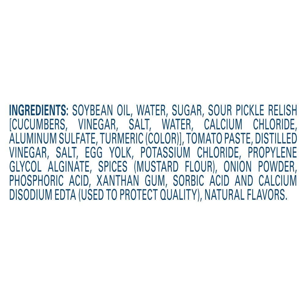Hellmann's textura cremosa del aderezo, aspecto uniforme y estable