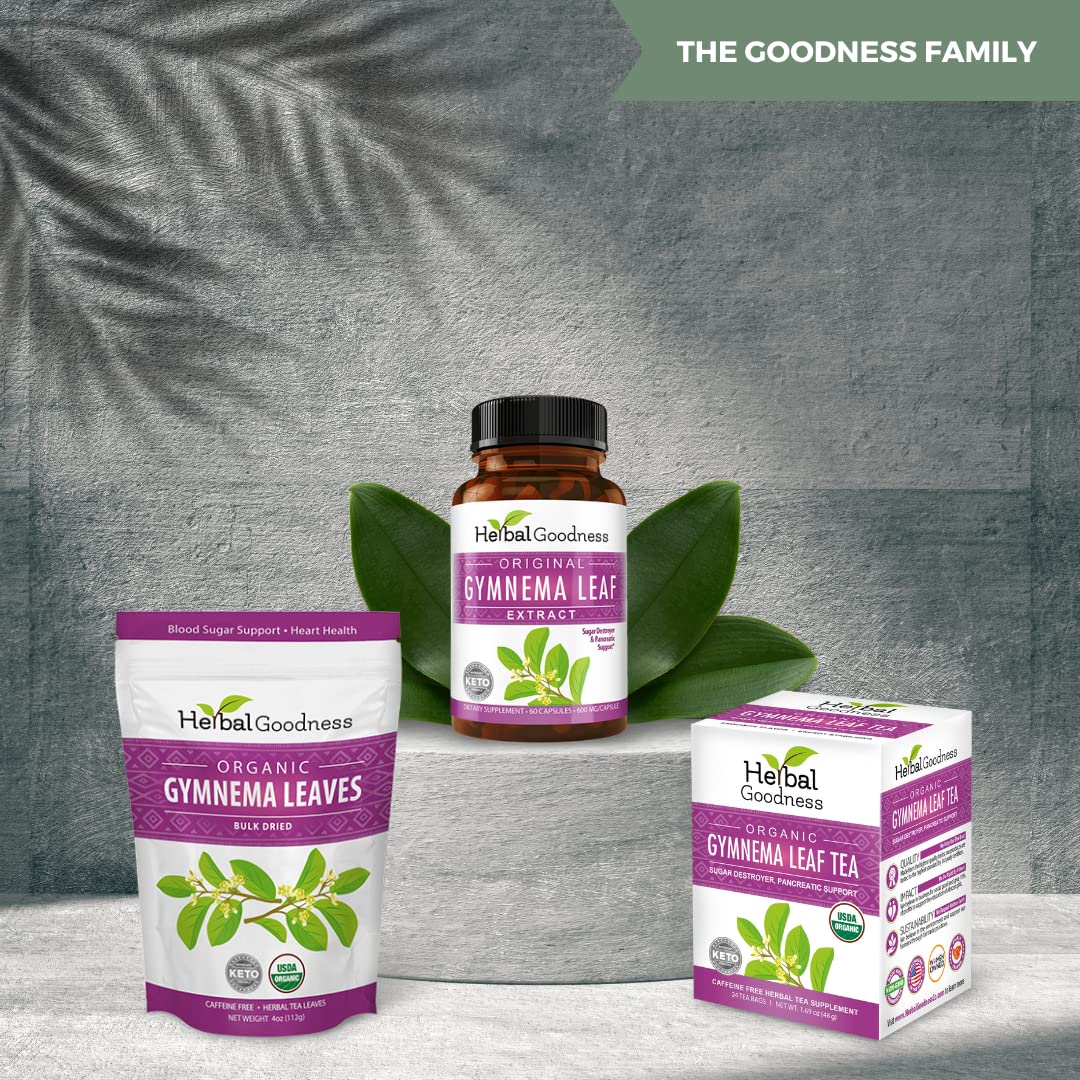 Herbal Goodness etiqueta orgánica USDA certificada que garantiza calidad
