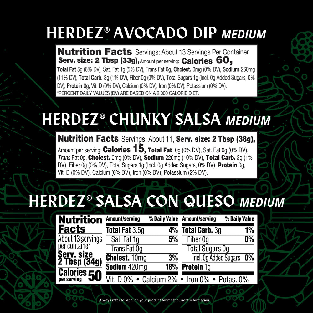 HERDEZ detalle de salsa con queso mostrando cremosidad y sabor auténtico