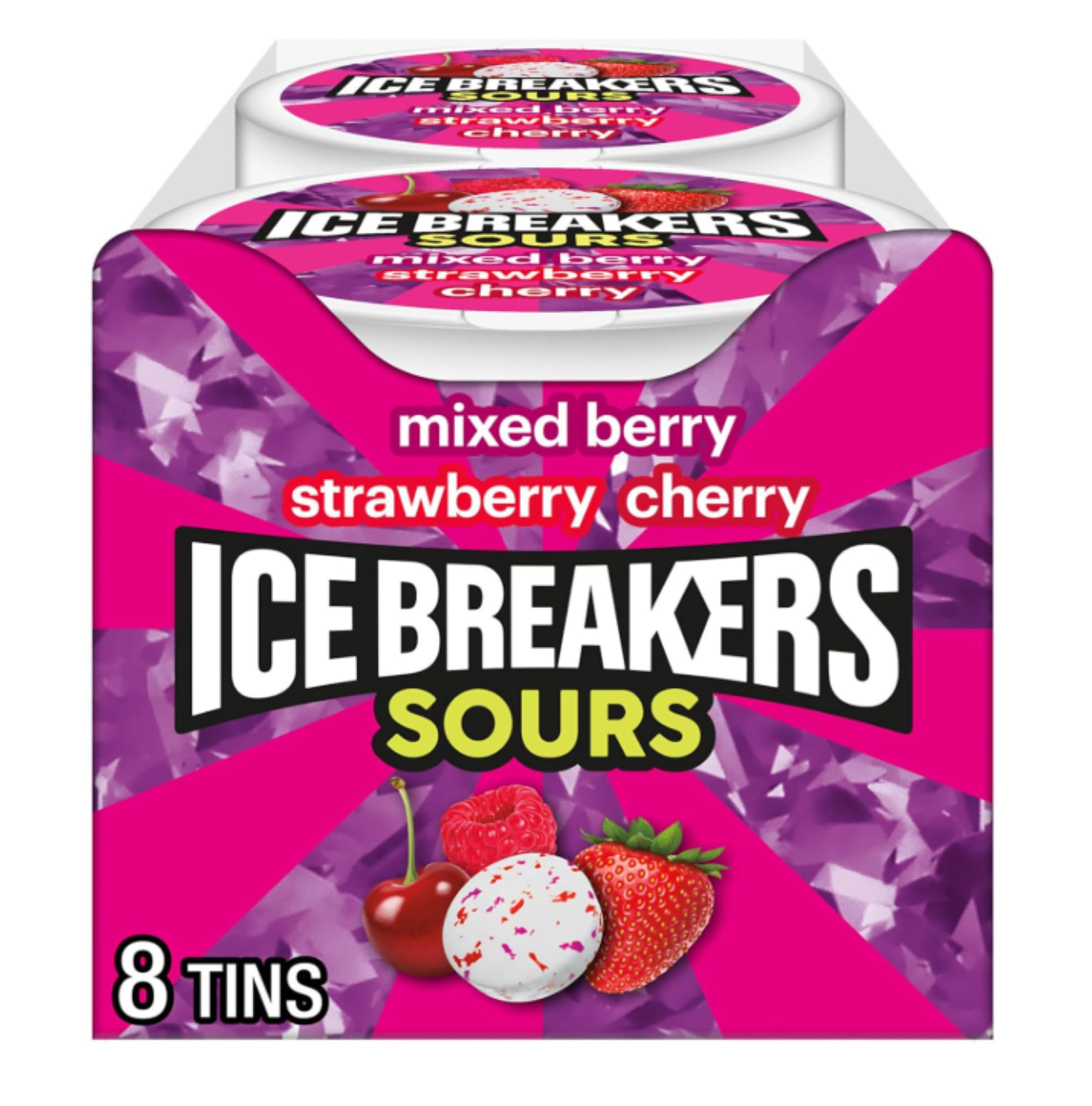 HERSHEY'S Ice Breakers frente del empaque mostrando diseño y conveniencia