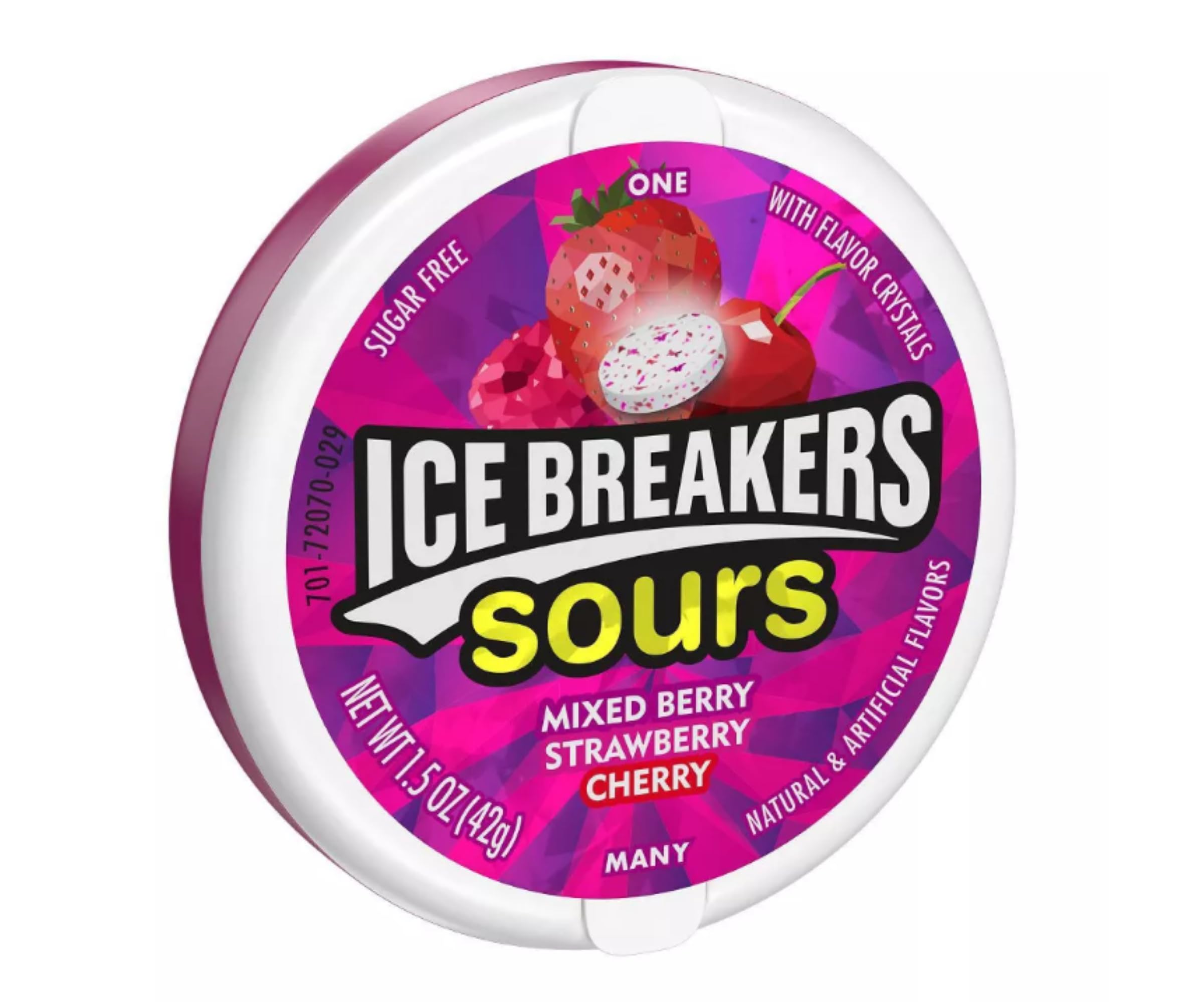 HERSHEY'S Ice Breakers tres sabores fresa bayas y cereza para elección