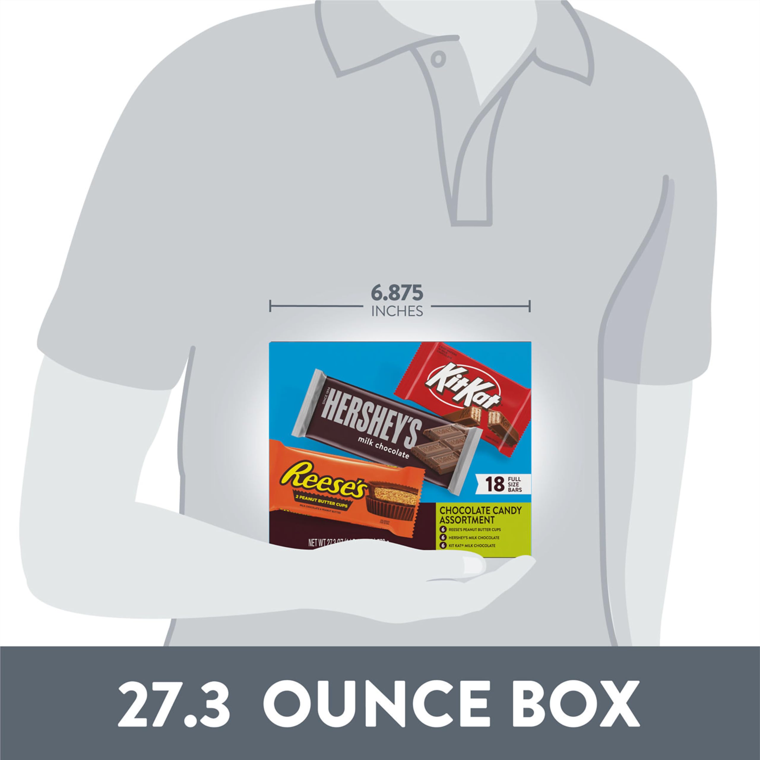 HERSHEY'S detalle KIT KAT oblea crujiente para texturas contrastantes