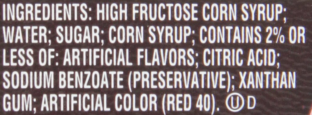 HERSHEY'S sirope vertido sobre helado para mejor presentación
