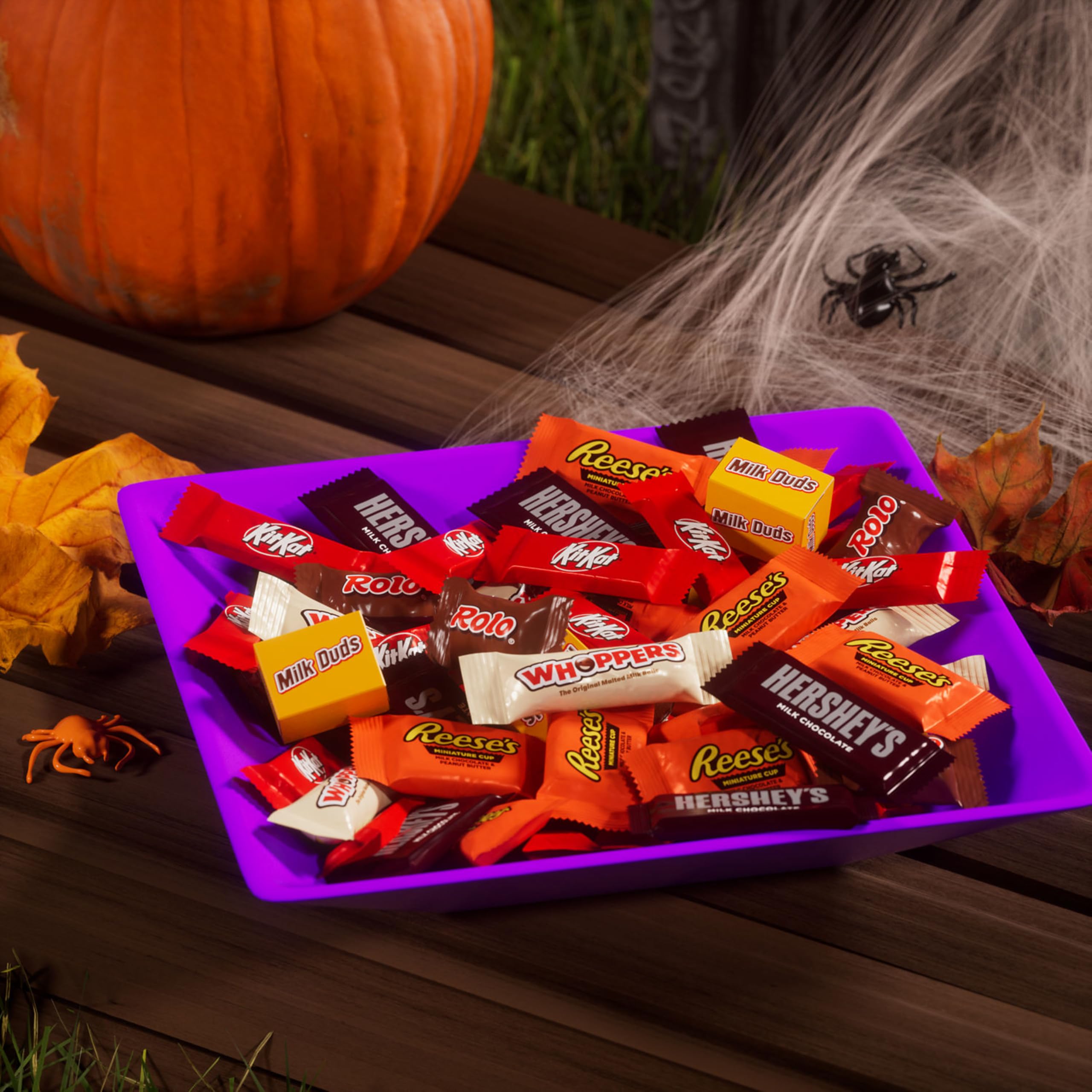 HERSHEY'S WHOPPERS bolas de malta textura ligera y crocante