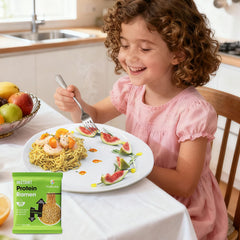 Hethstia tazón de ramen cocinado plain con topping saludable