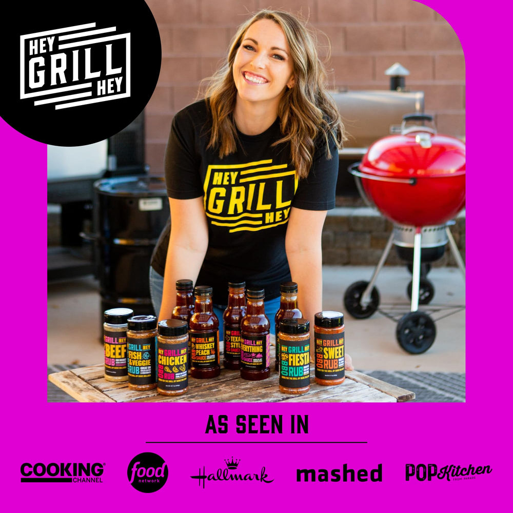 Hey Grill Hey etiqueta de ingredientes legibles para confianza del comprador