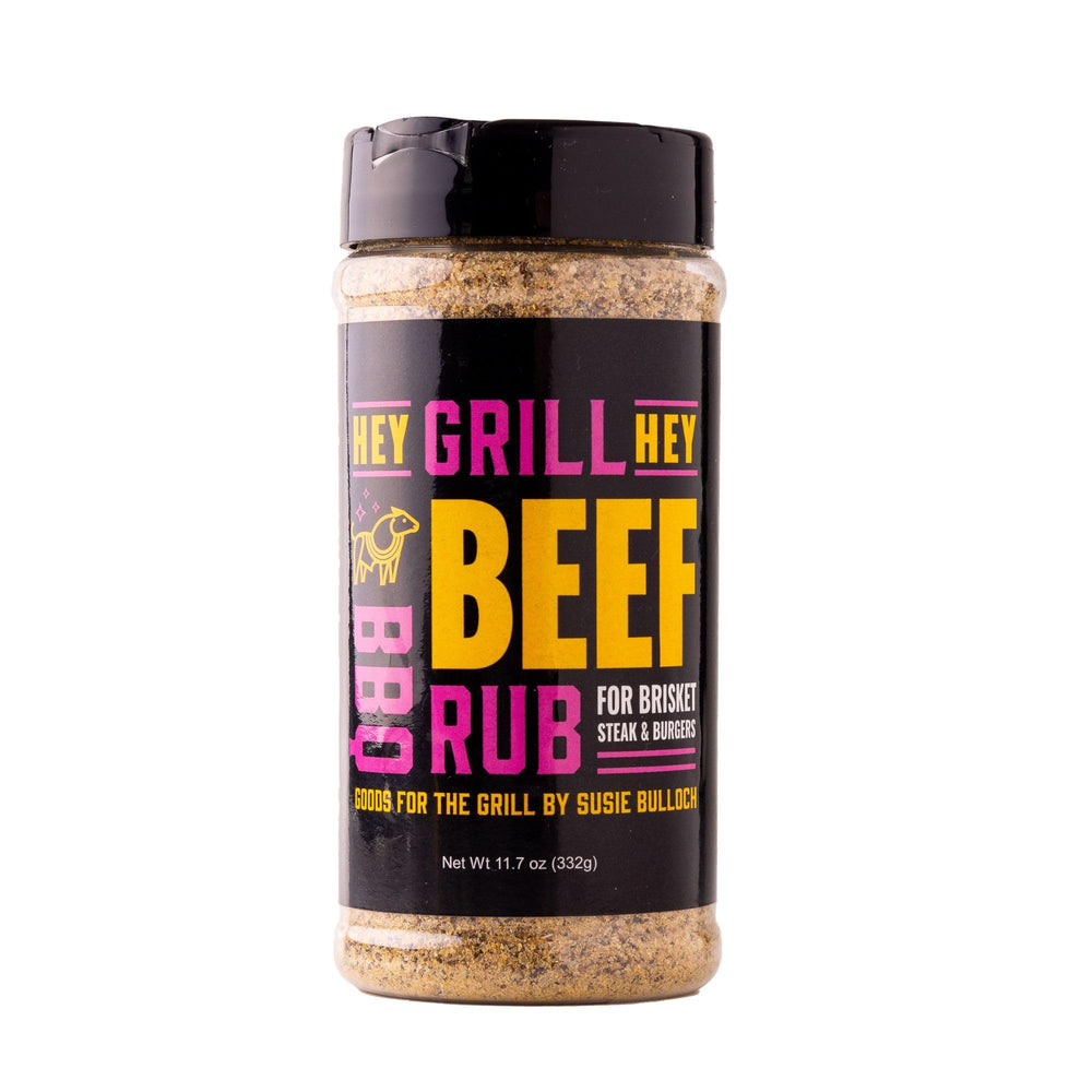 Hey Grill Hey frasco frontal mostrando etiqueta clara y tamaño conveniente