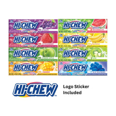 HI-CHEW sticks distribuidos individualmente listos para compartir y llevar