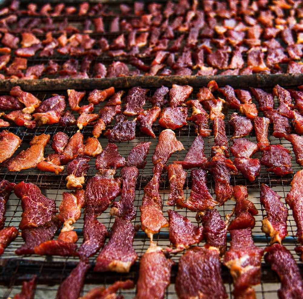 Hi Mountain comparación de escala mostrando rendimiento para 15 lb de carne