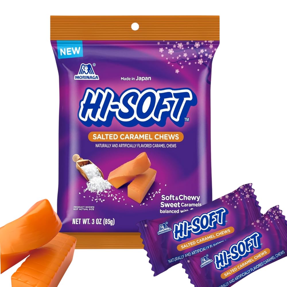 HI-SOFT vista frontal de las seis bolsas stand up, ideal para compartir