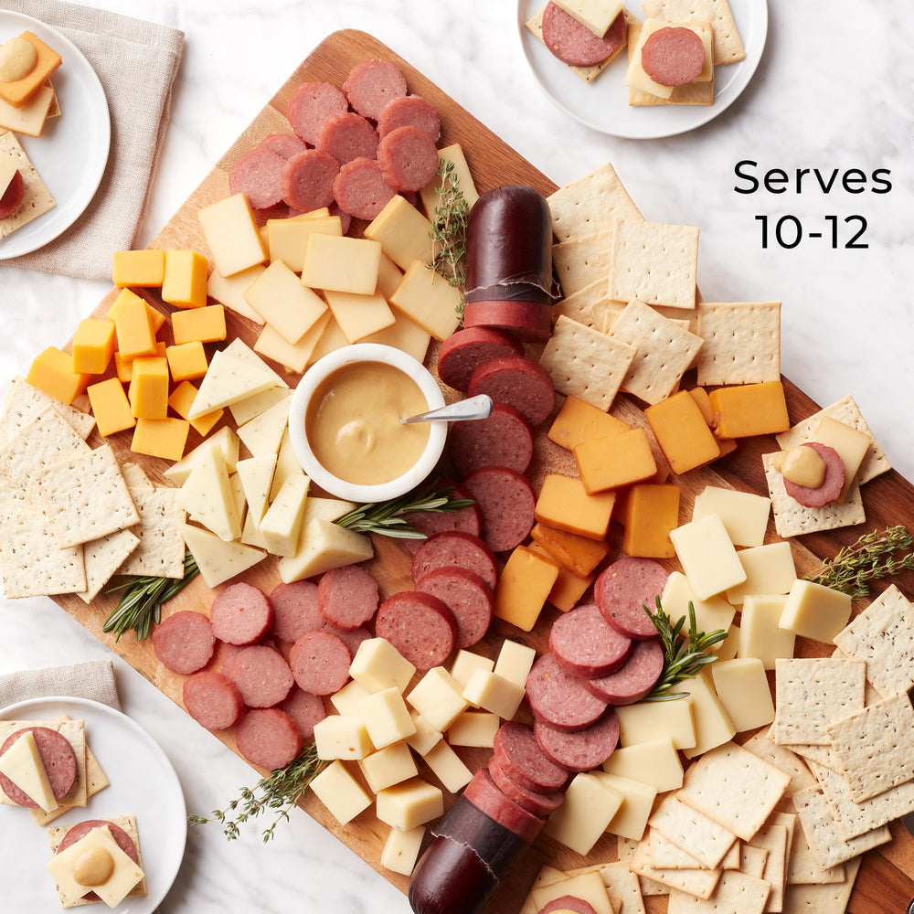 Hickory Farms embalaje seguro preparado para envío postal