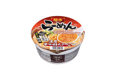 Hikari Miso paquete frontal del ramen Spicy Miso Tonkotsu mostrando etiqueta y beneficio de preparación rápida