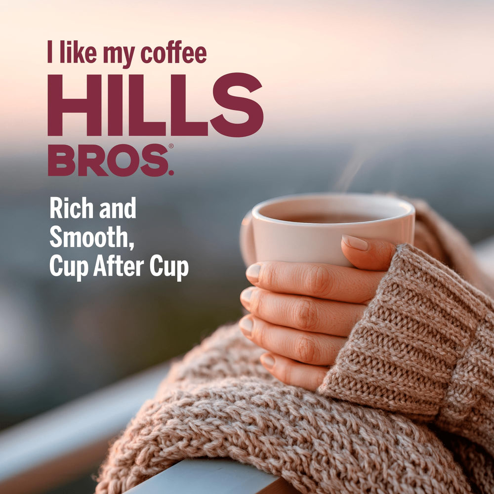 Hills Bros producto en desayuno que realza ritual matutino