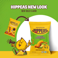 HIPPEAS textura crujiente del puff que satisface sin grasa excesiva