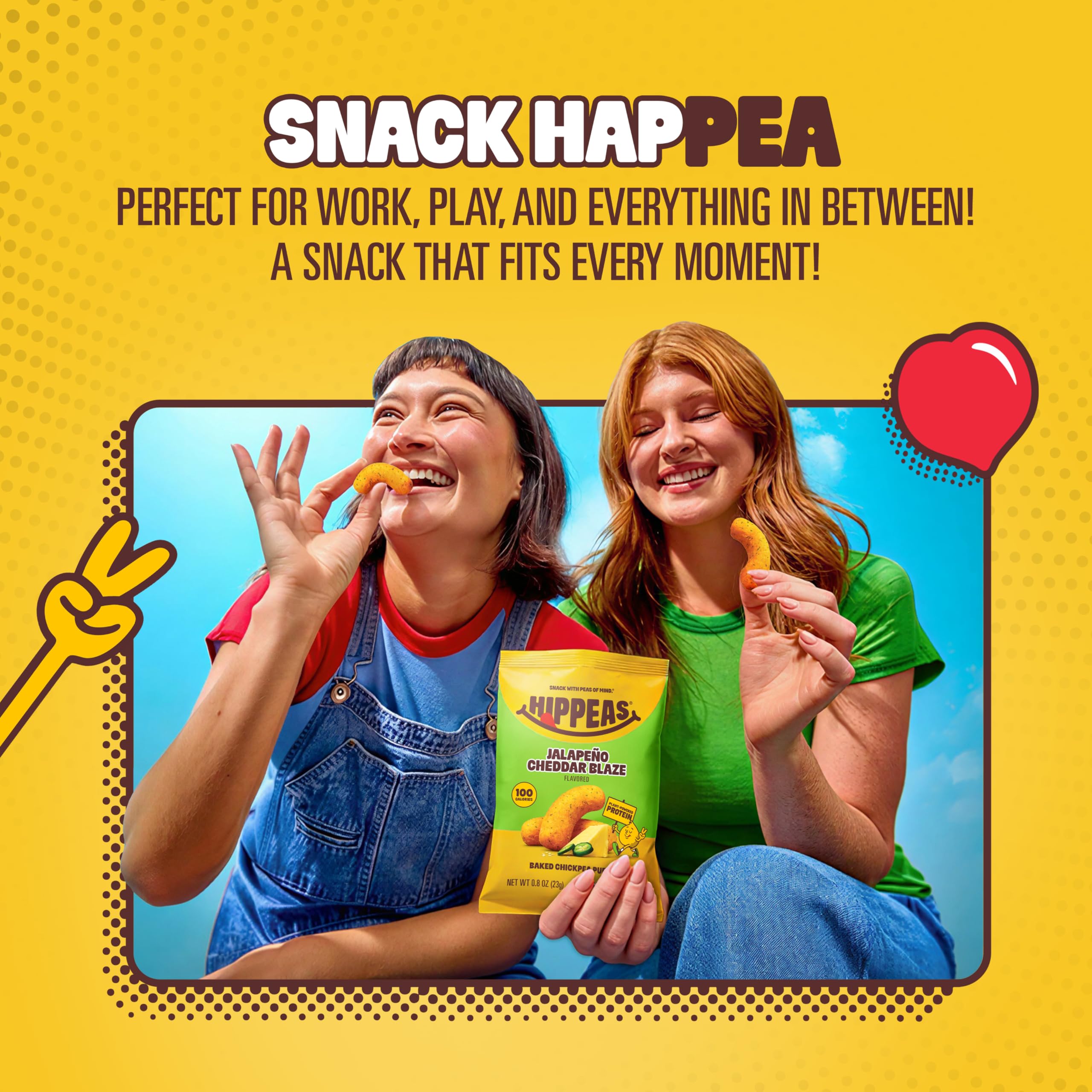HIPPEAS garbanzos crudos como base vegetal nutritiva del snack